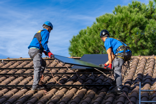 Projet d'installation panneau photovoltaïque - Les Angles